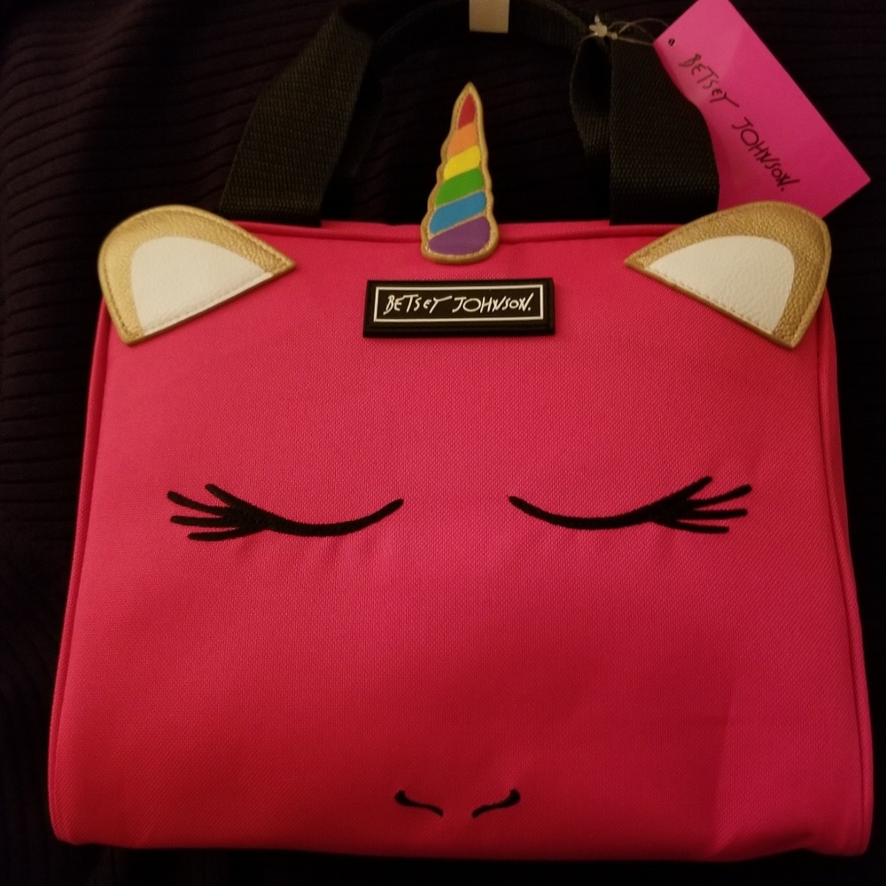 Betsey Johnson insulated Lunch Bag.